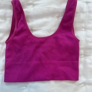 Pink Gap Tank Top
